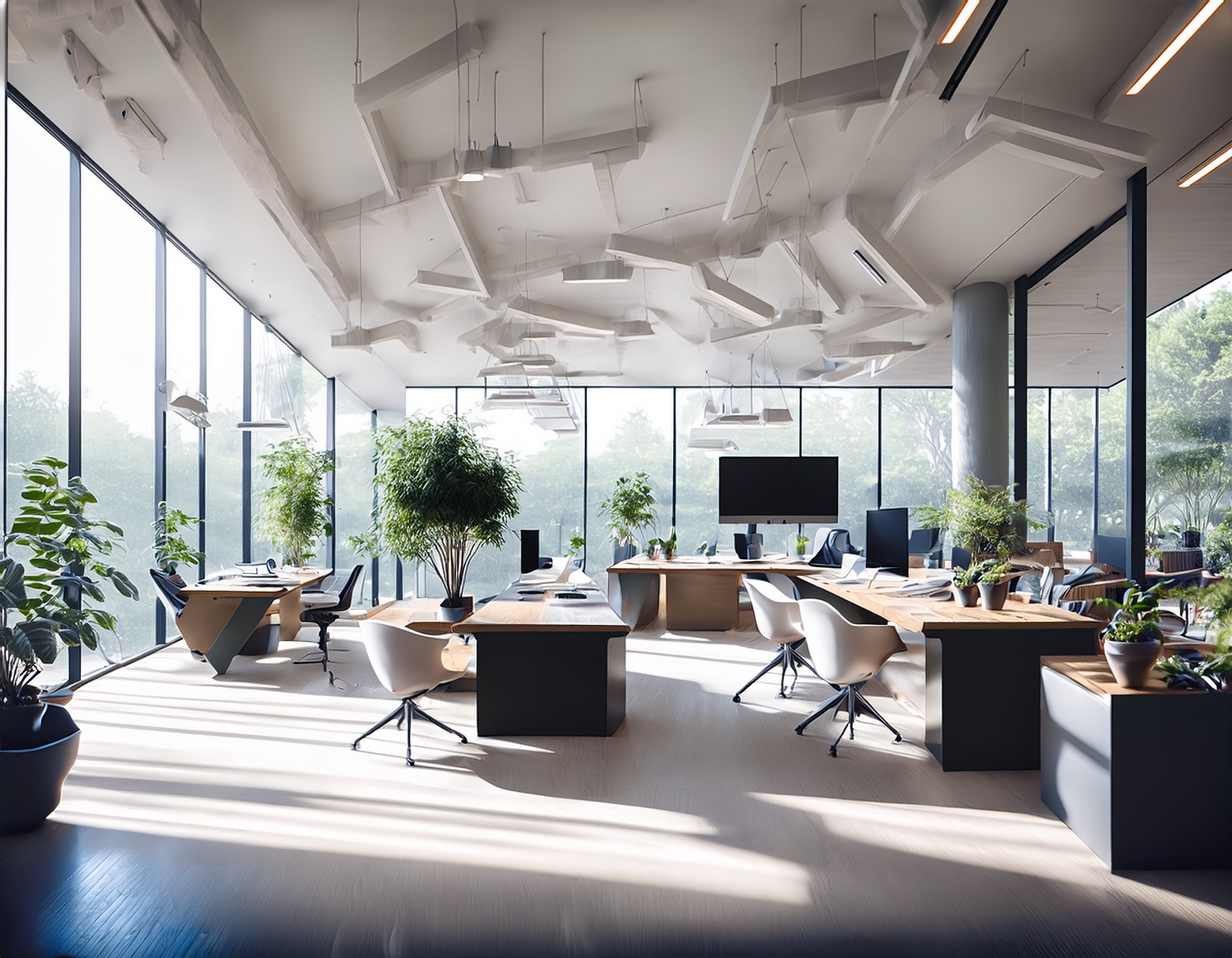 Klassische, elegante Büroräume einer Steuerkanzlei in Frankfurt am Main