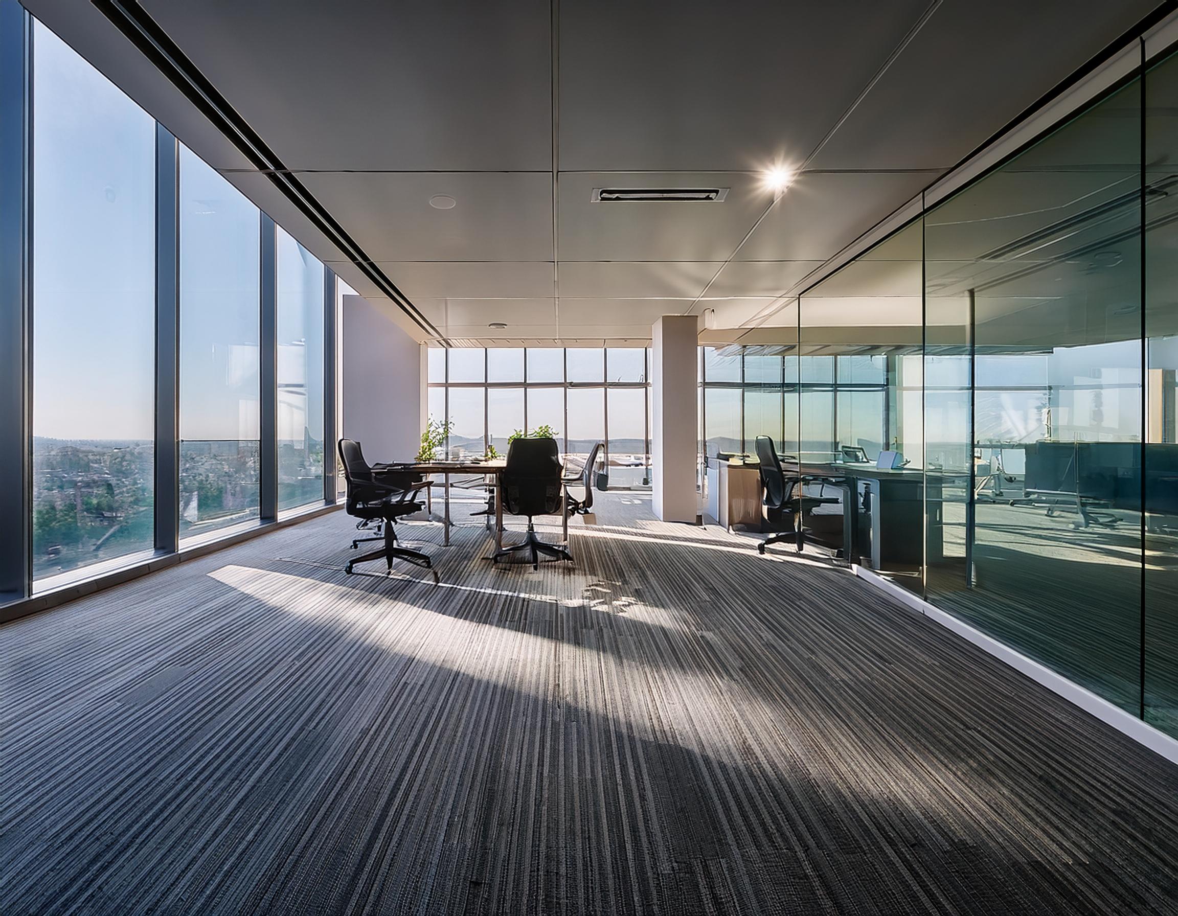 Elegant eingerichtetes Steuerberaterbüro mit klassischem Design